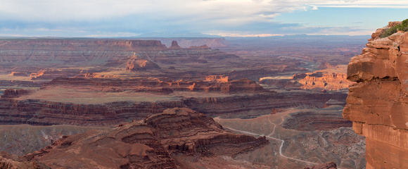 Dead Horse Point State Park, UT  This print must be custom ordered and framed due to odd size.  Please contact me.