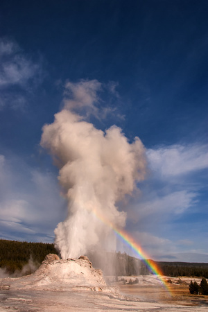 Castle Geyser, Yellowstone National Park, Wyoming