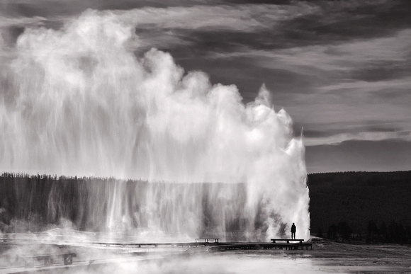 Beehive Geyser, Yellowstone National Park, WY.